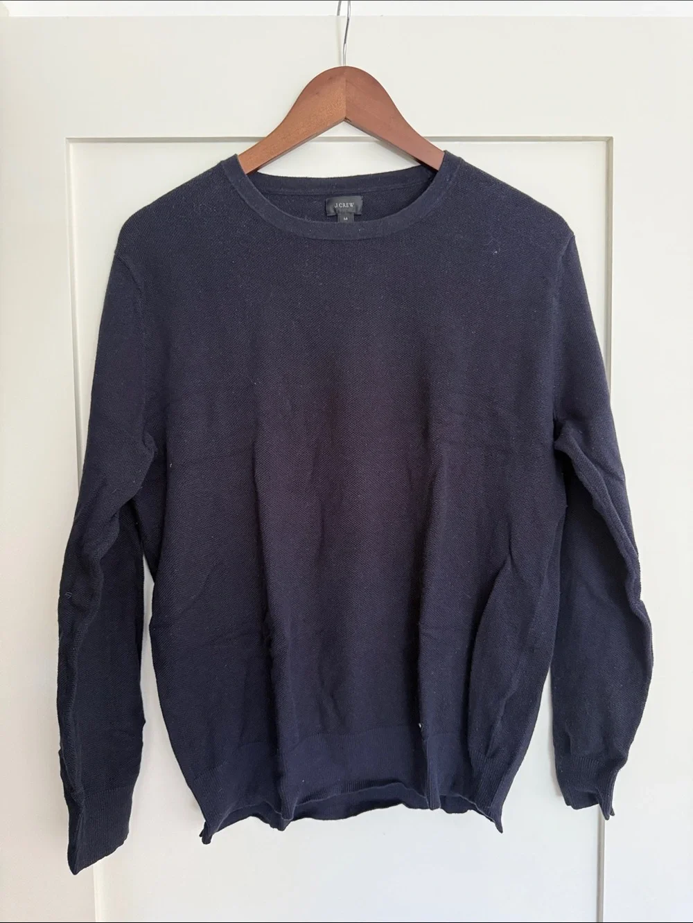 J. Crew Men’s Dark Navy Crewneck Sweater